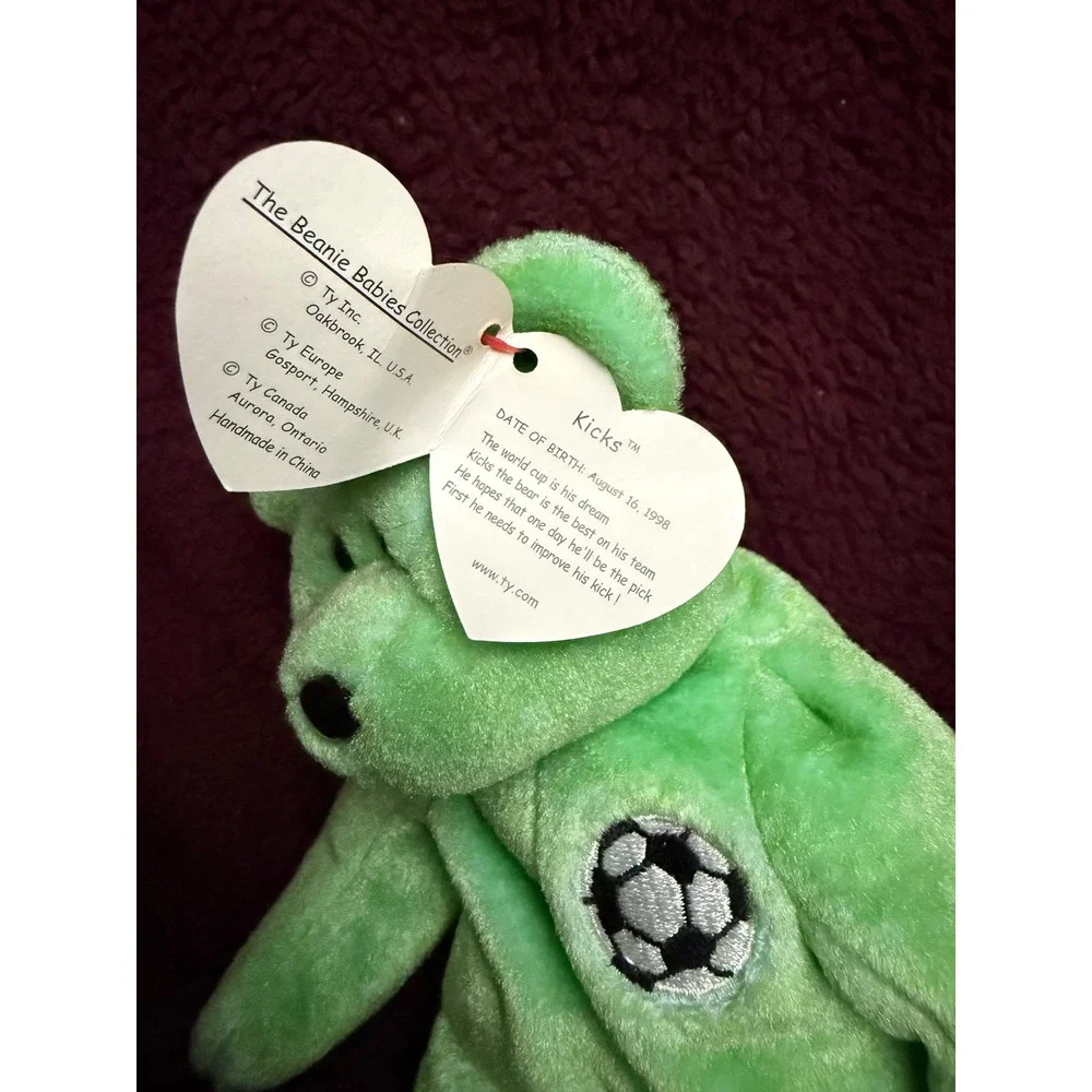 Ty Beanie Babies Lot of 11 Retired The End Bear Speedy Turtle Congo Spunky Plush